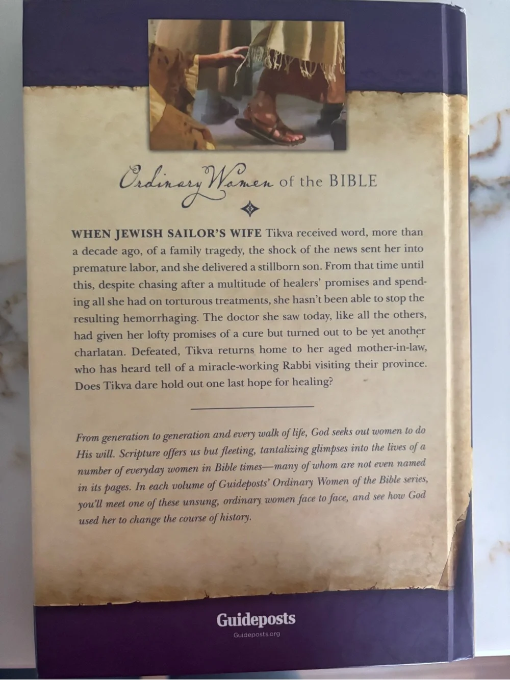 The Healer's Touch by - Cream and Brown Decorative Book